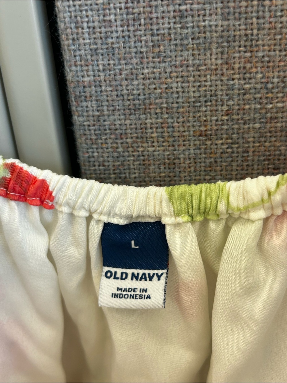 NWT old Navy Flutter sleeves fit  and flare Floral White Summer Sundress - Picture 3 of 5